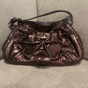 Salvatore Ferragamo Hobo Bag (“Bronze Python”)